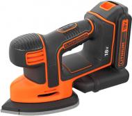 Шліфувальна вібраційна машинка дельтоподібна Black&Decker BDCDS18